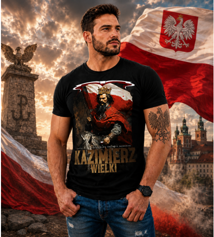 KOSZULKA  KAZIMIERZ WIELKI